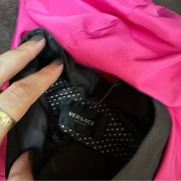 Authentic Versace Pink and White Jacket with Multicolor Accents - Picture 6 of 10